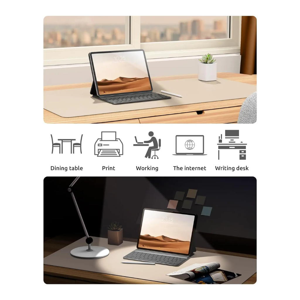 Leather Desk Mat & Mouse Pad