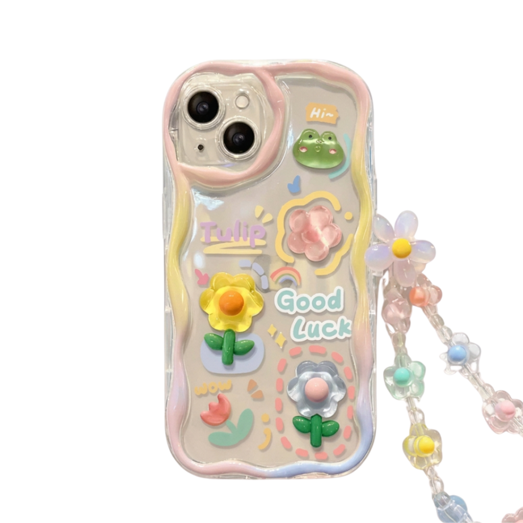 Flower Charm Samsung Phone Case