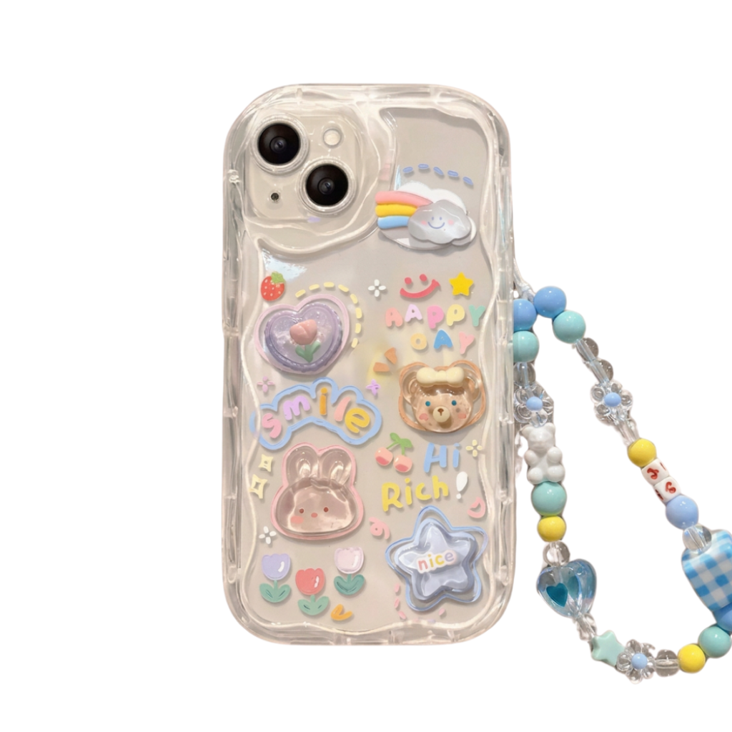 Flower Charm Samsung Phone Case