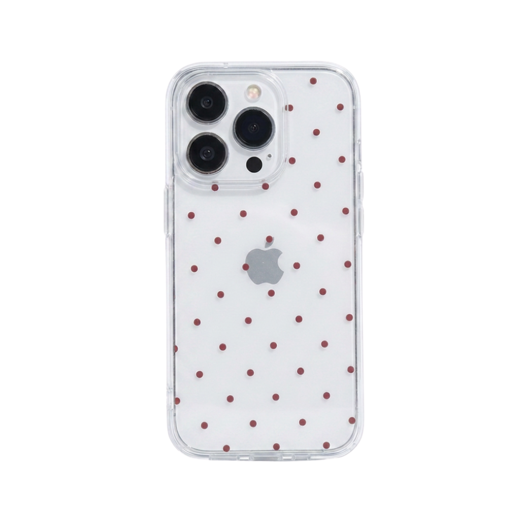 Cute Clear iPhone Case