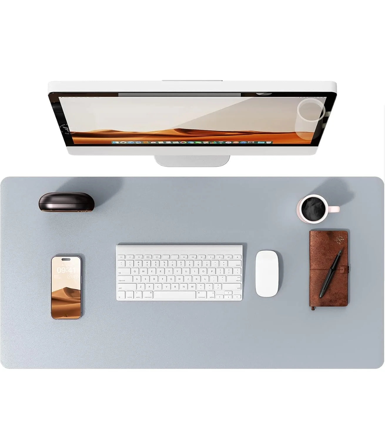 Leather Desk Mat & Mouse Pad