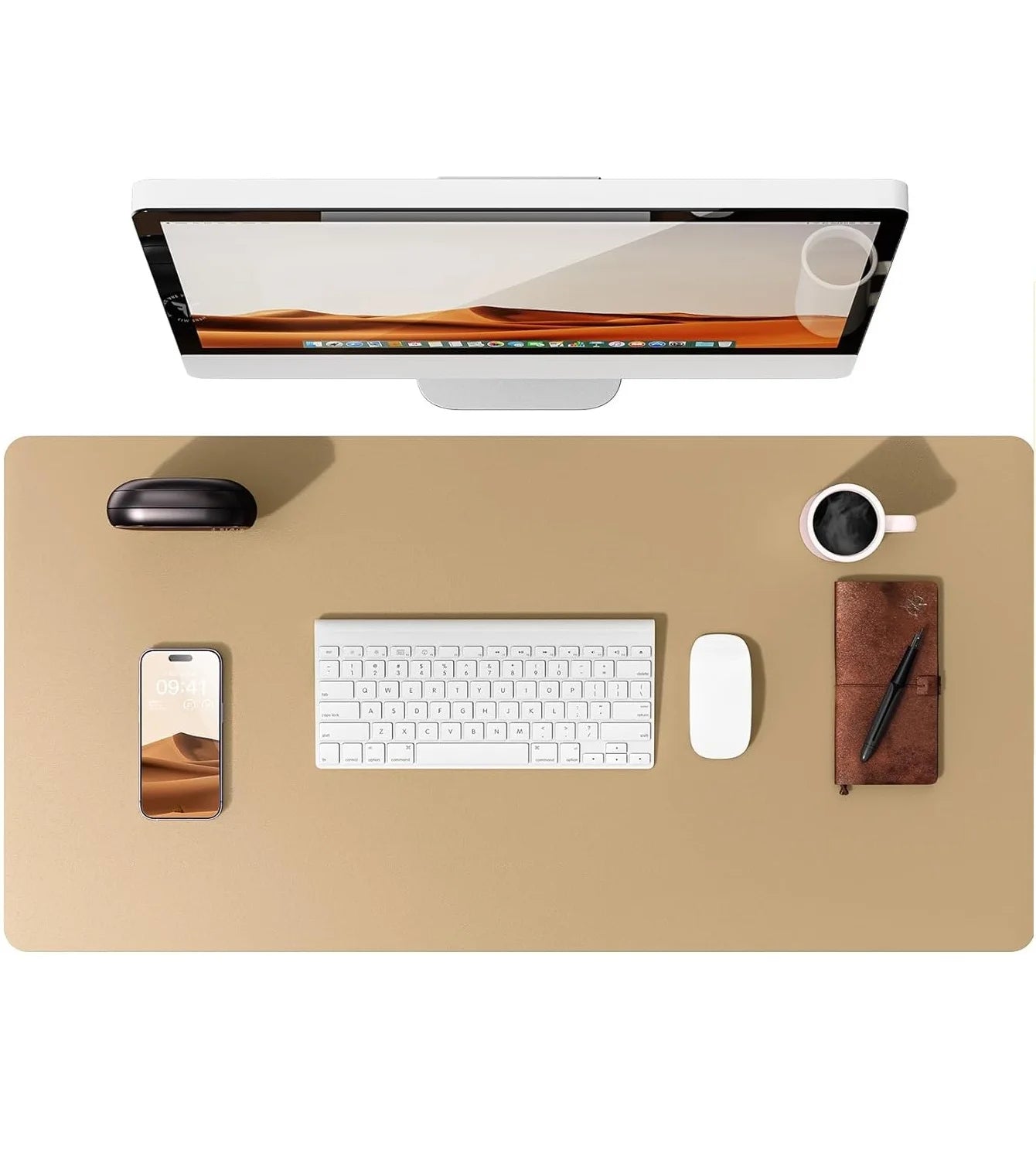 Leather Desk Mat & Mouse Pad