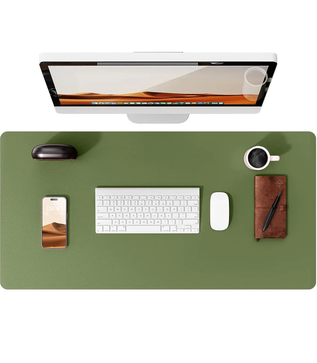 Leather Desk Mat & Mouse Pad