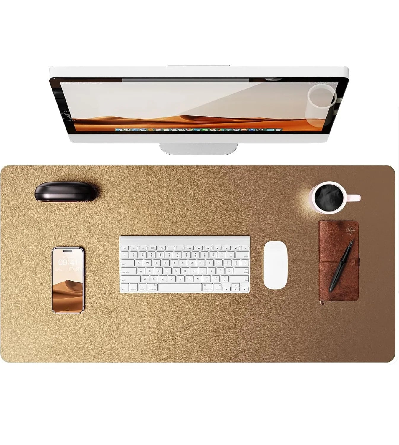 Leather Desk Mat & Mouse Pad