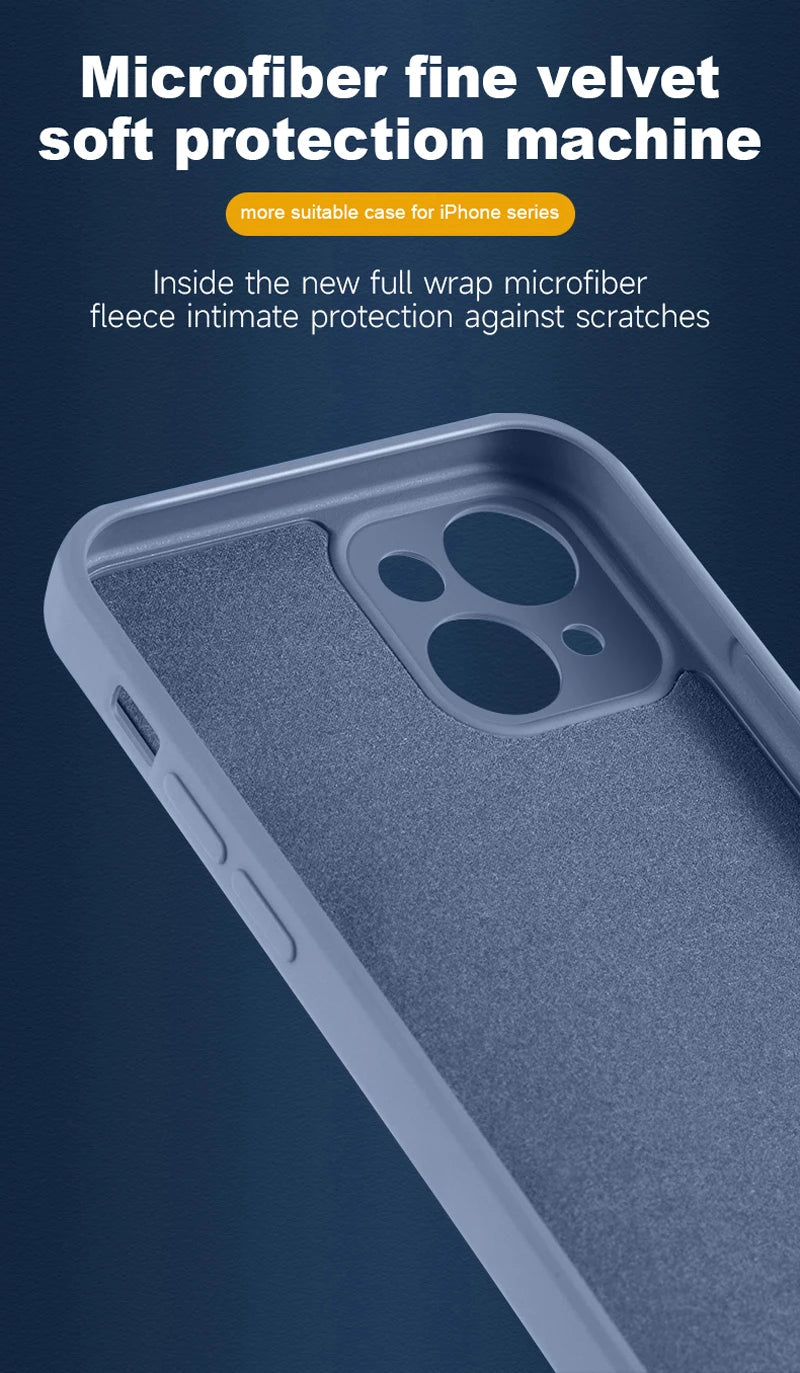 For Magsafe Magnetic Wireless Charge Case For iPhone 14 13 12 11 15 Pro Max Mini XR X S 7 8 Plus Soft Liquid Silicone Back Cover
