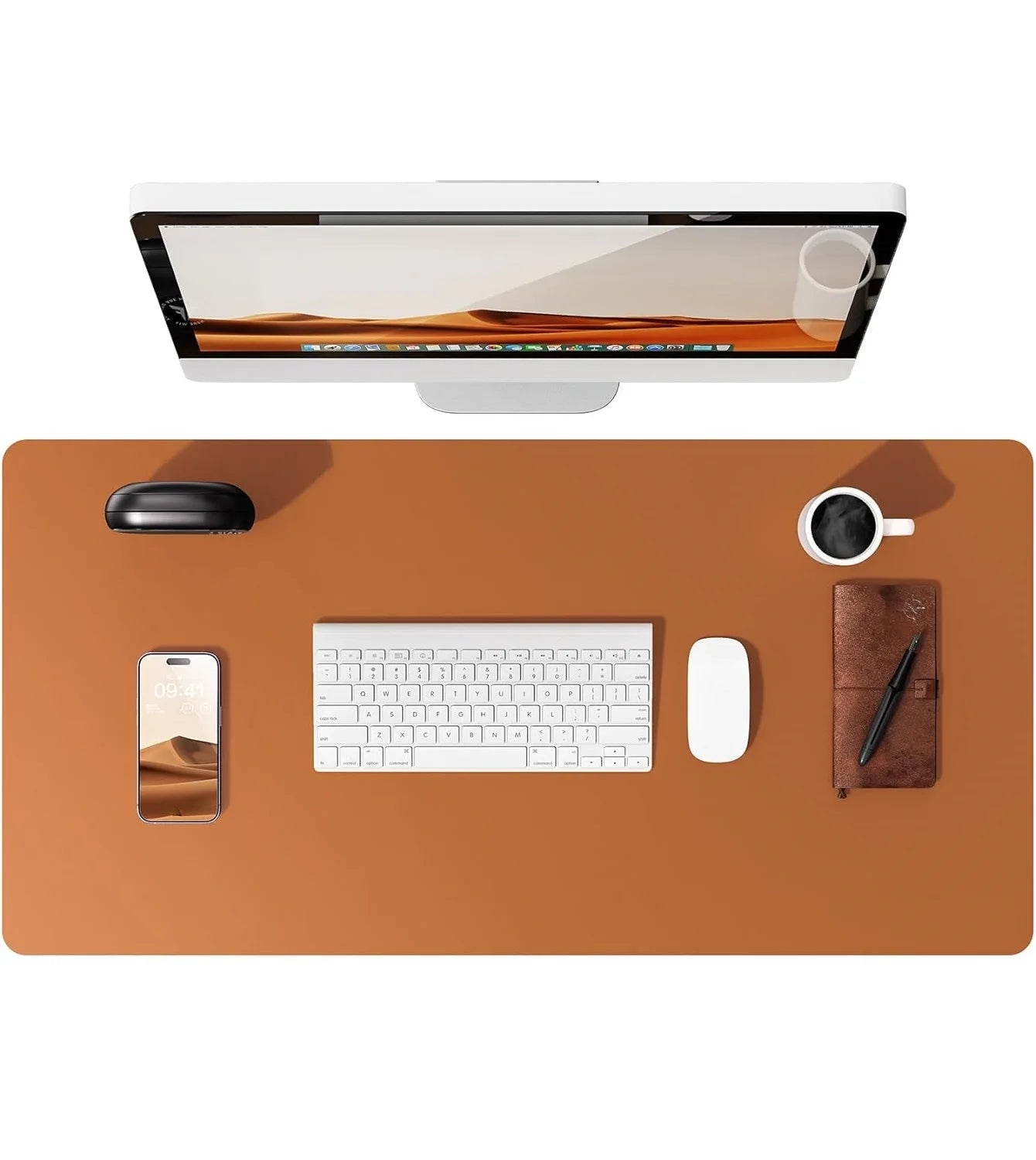 Leather Desk Mat & Mouse Pad
