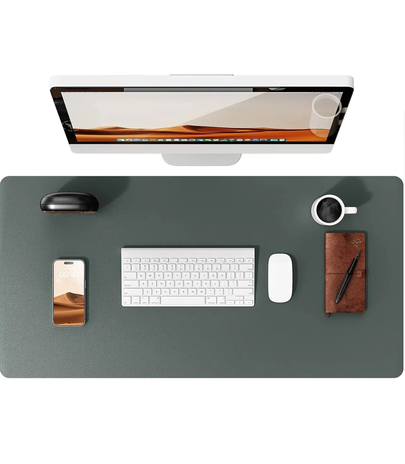 Leather Desk Mat & Mouse Pad