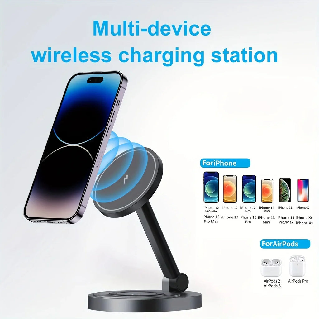 3-in-1 MagSafe Charging Stand (iPhone, Apple Watch, AirPods)
