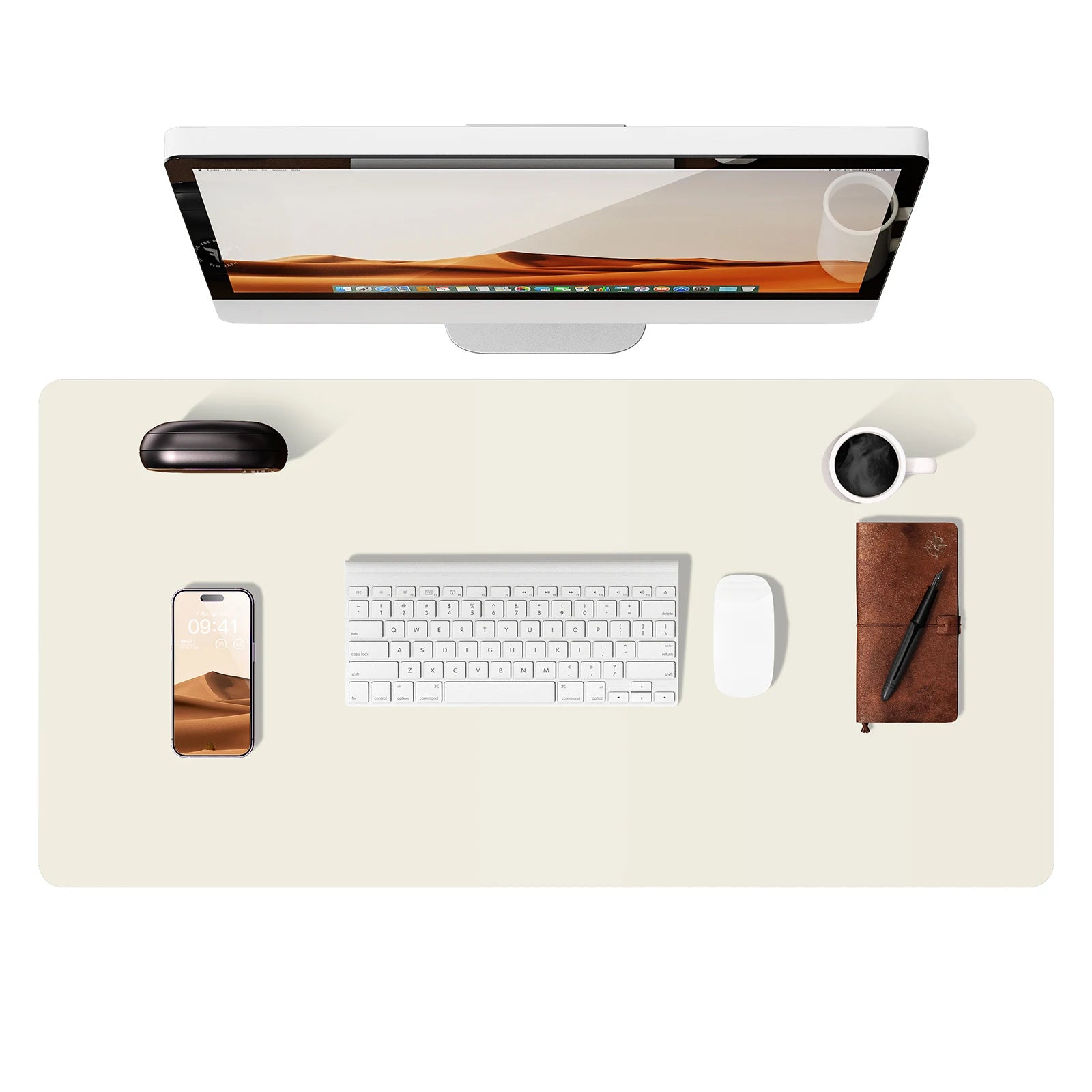Leather Desk Mat & Mouse Pad