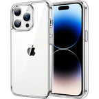 Non-Yellowing Transparent Case For iPhone 16 15 14 Plus 13 Pro Max 16e 12 11 12Pro 14Pro 13Pro SE 2020 Phone Cover Case