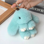 Fluffy Rabbit Keychain