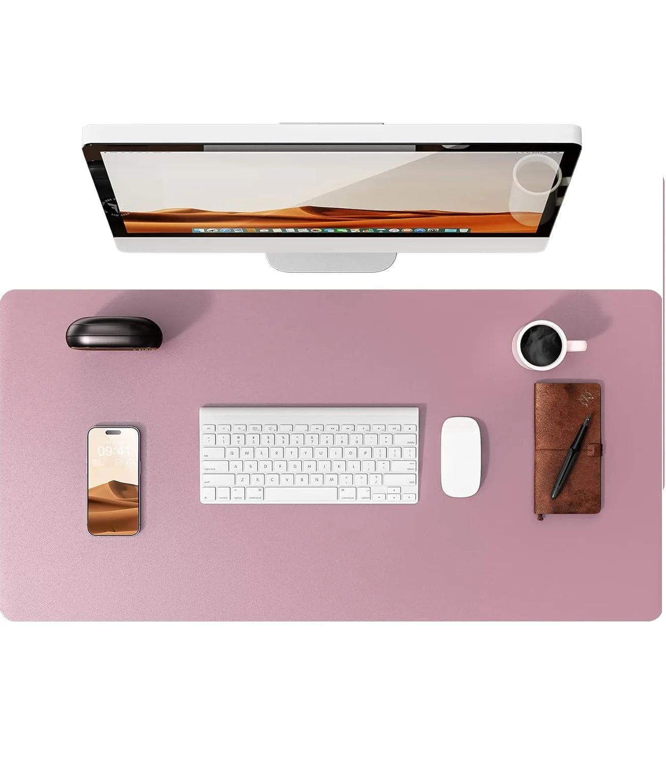 Leather Desk Mat & Mouse Pad