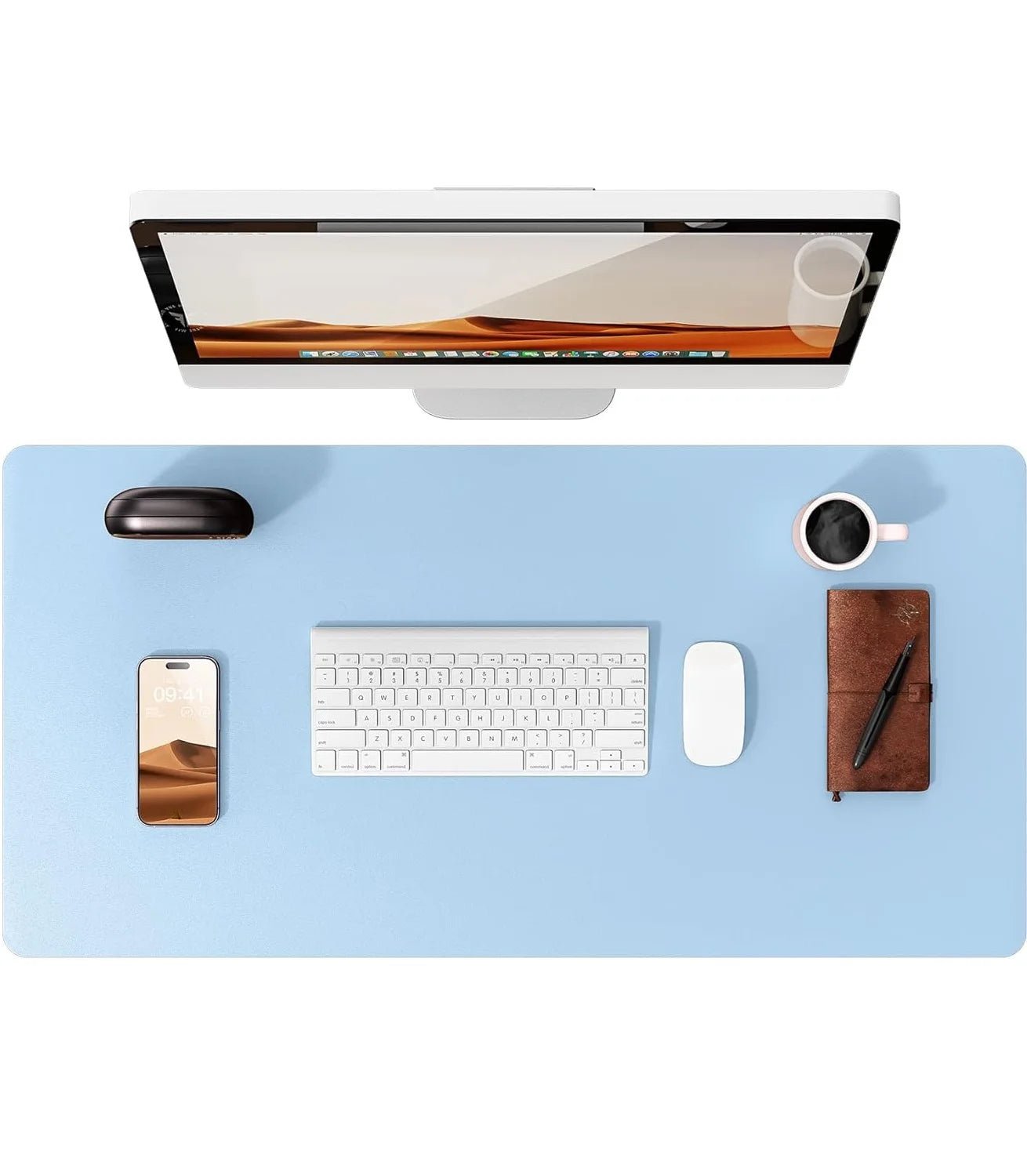 Leather Desk Mat & Mouse Pad
