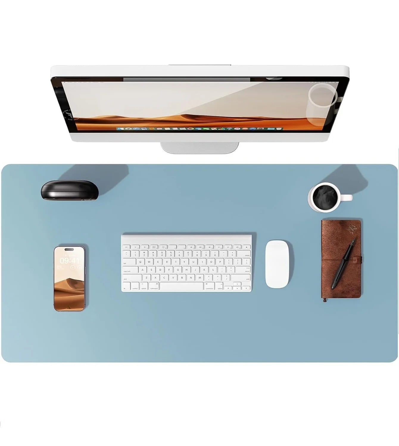 Leather Desk Mat & Mouse Pad