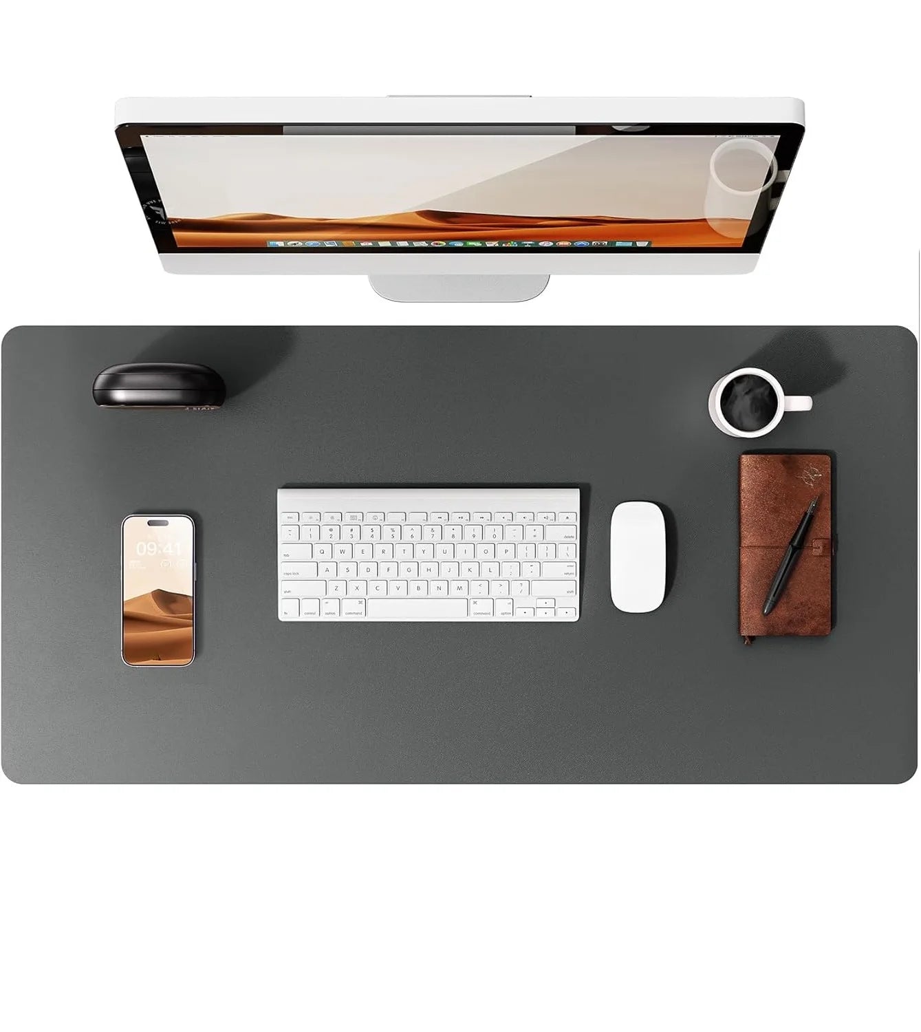 Leather Desk Mat & Mouse Pad