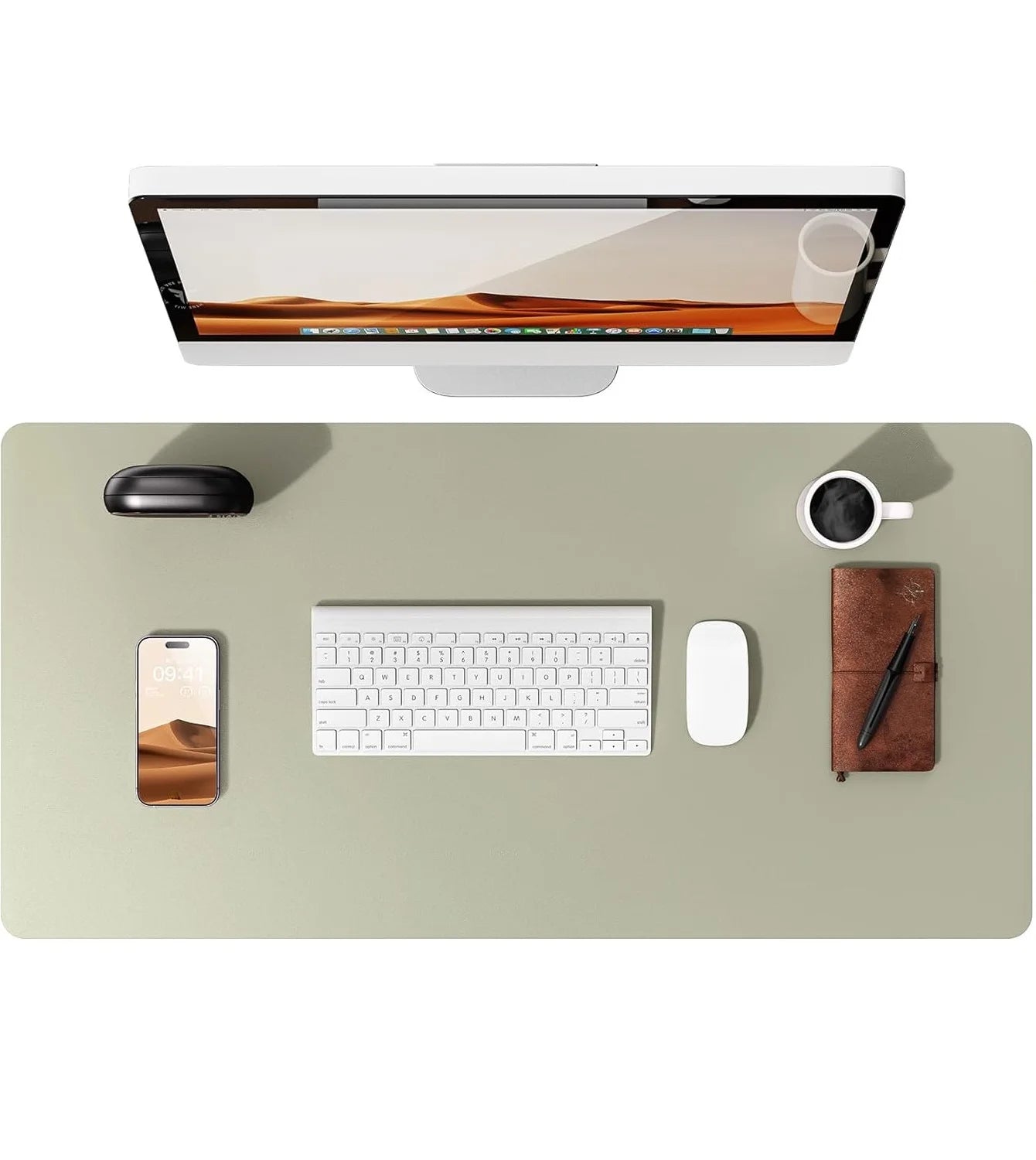 Leather Desk Mat & Mouse Pad