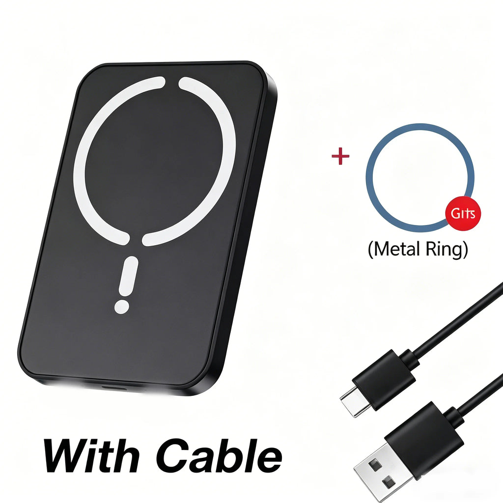Magnetic Car Vent Mount with Wireless Charging