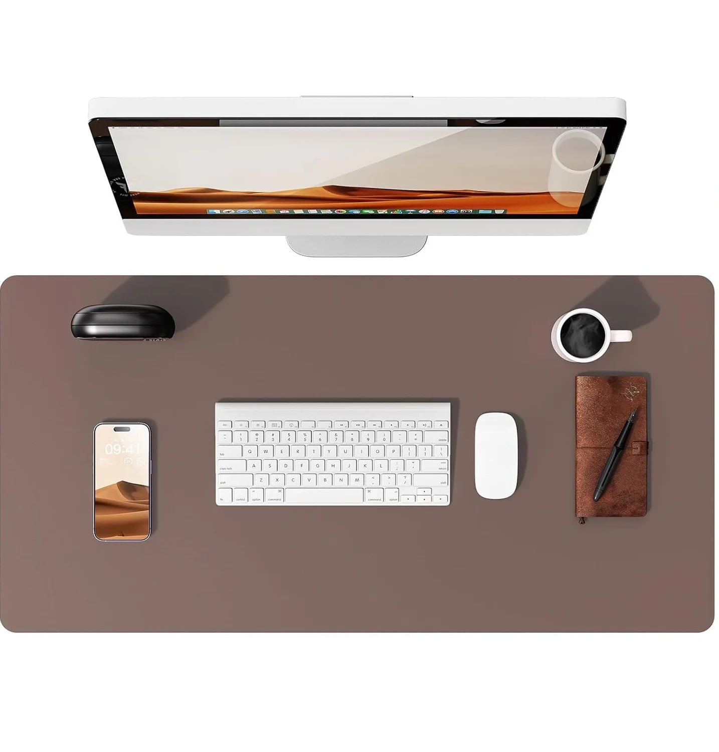 Leather Desk Mat & Mouse Pad