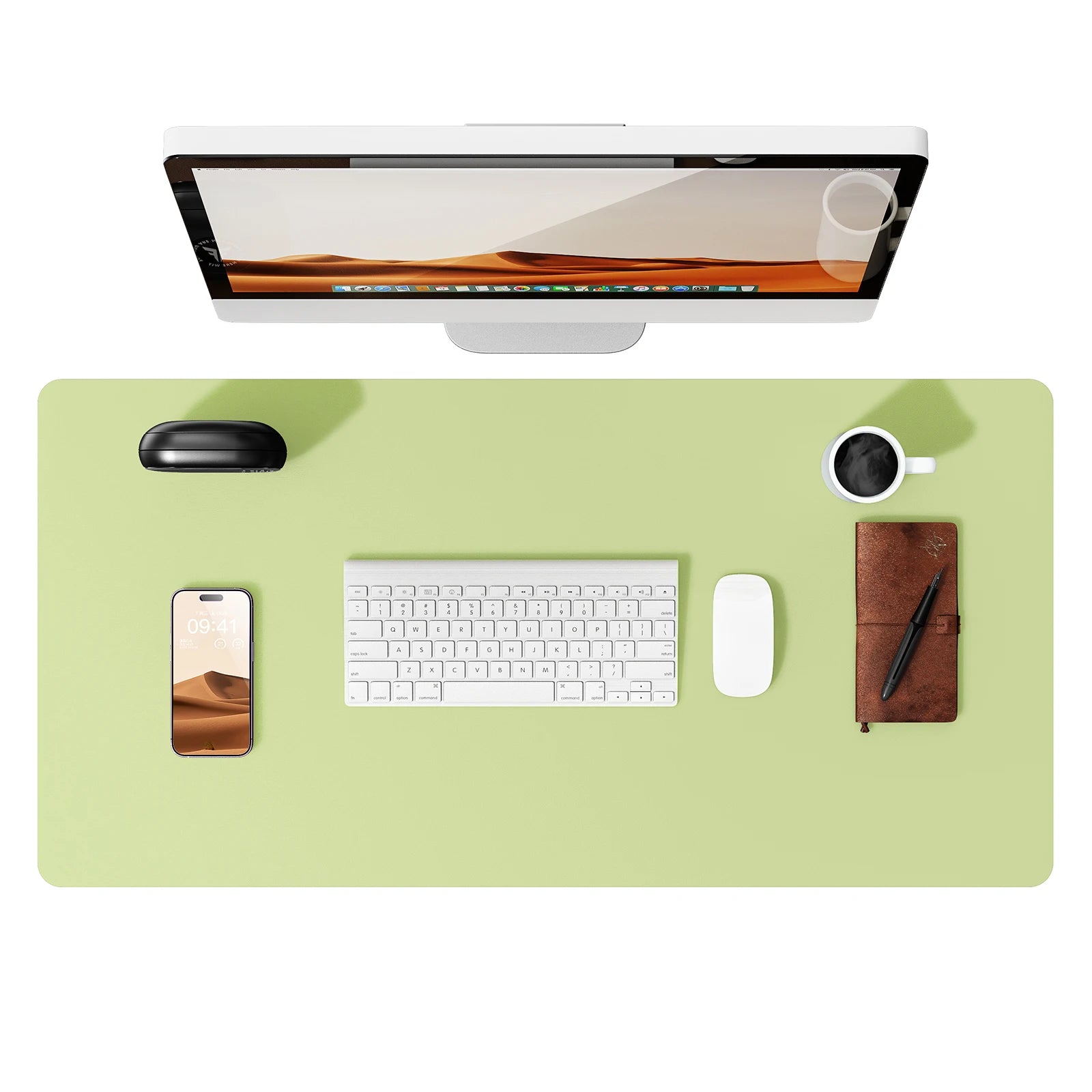 Leather Desk Mat & Mouse Pad